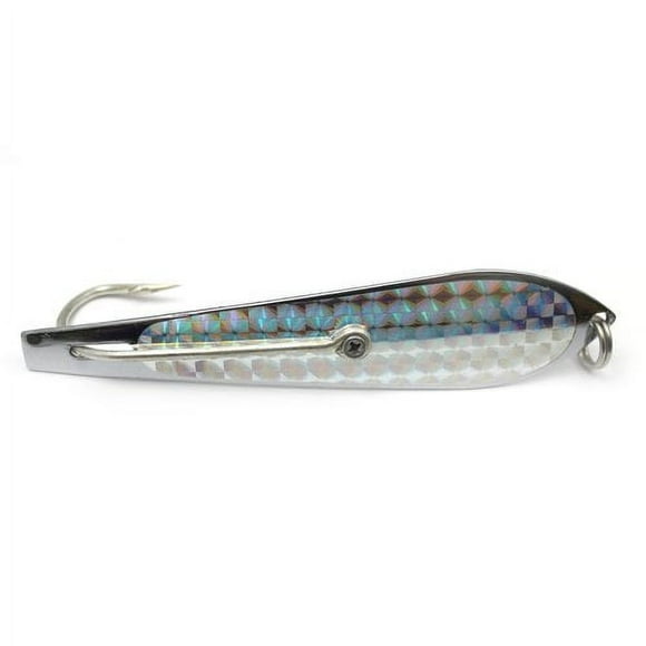 Tsunami 3-1/2" Flash Spoon Trolling Lure, Silver Flash