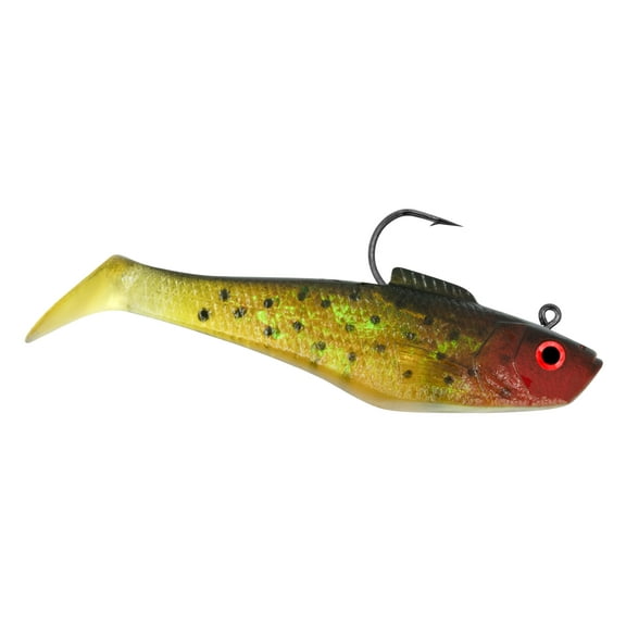 Tsunami Rigged Shad Fishing Lure 3" 3/8 oz.  Sea Trout, 3-Pack