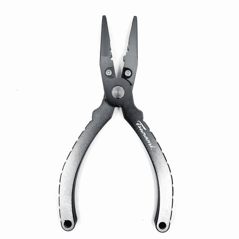 Tsunami Fishing Pliers, 6.5-Inch, Anodized Aluminum, Replaceable
