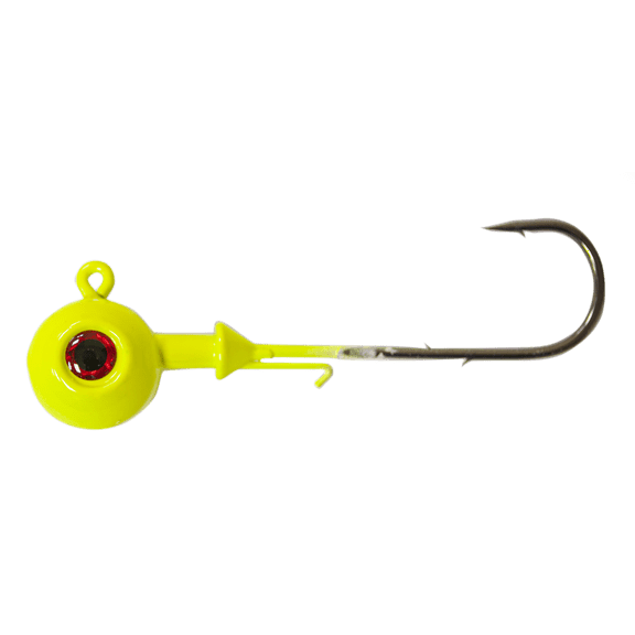 Tsunami Ball Head Jig 1-1/2oz Chartreuse