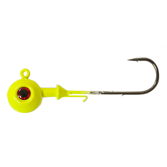 Tsunami Ball Head Jig 1/2oz Chartreuse