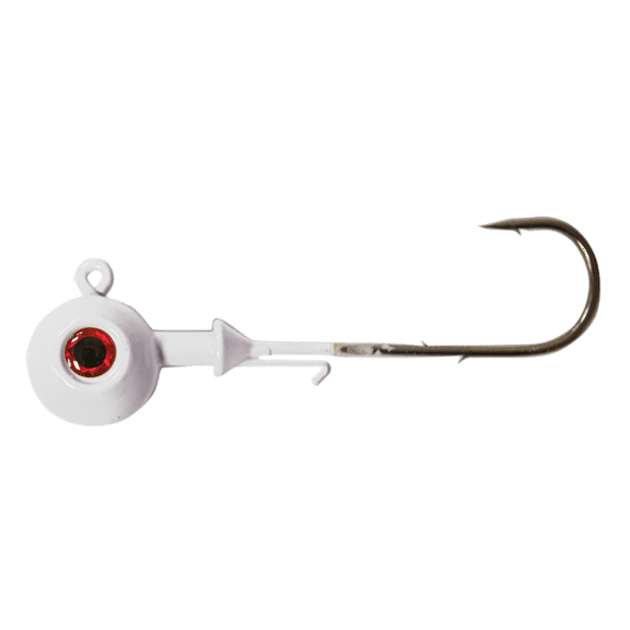 Tsunami Ball Head Jig 1/2oz White