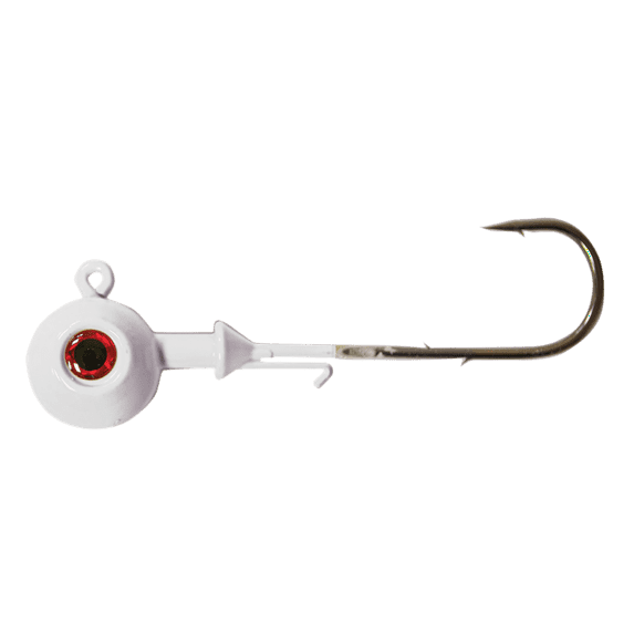 Tsunami Ball Head Jig 3oz White