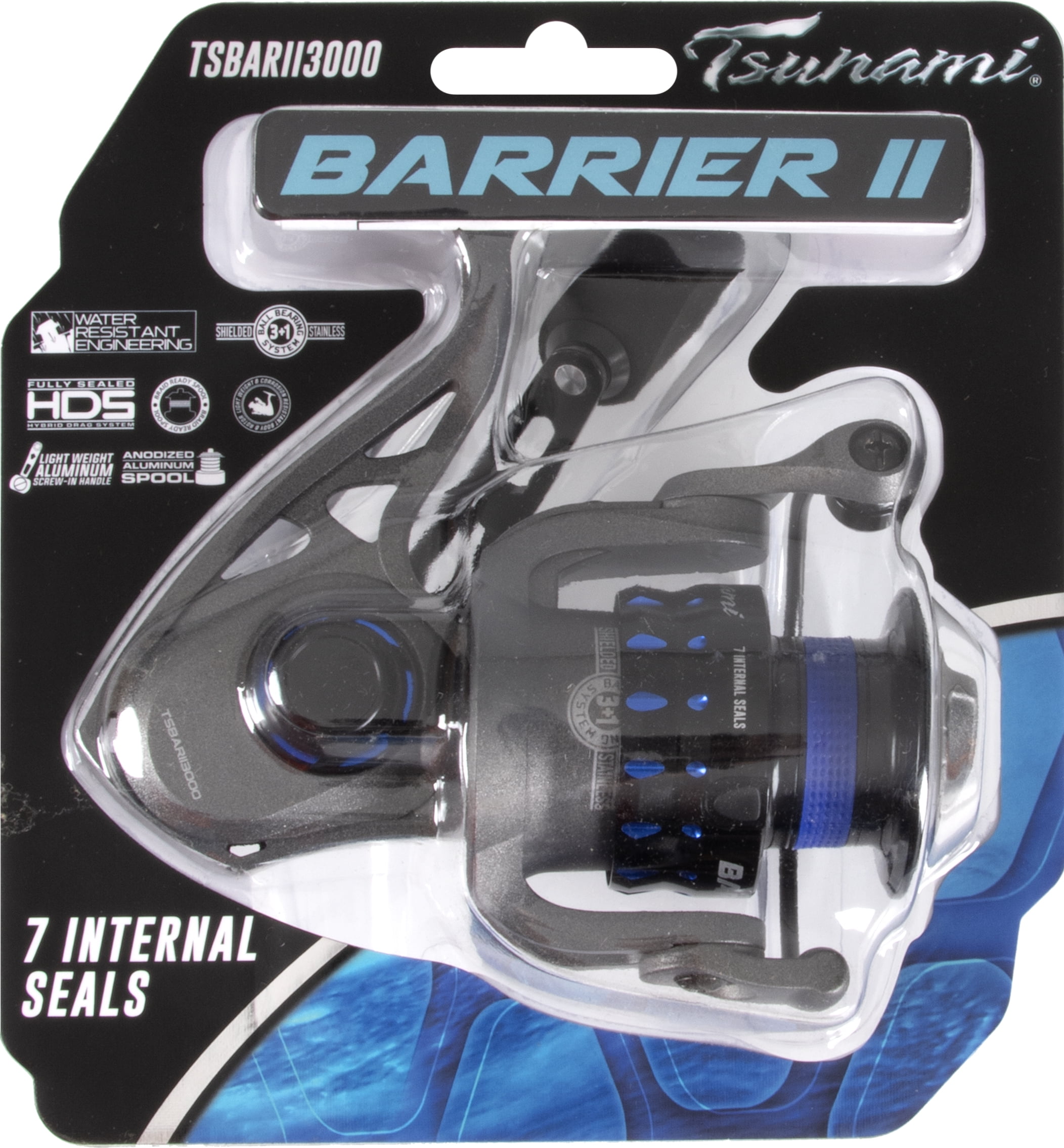 tsunami 3000 reel Tsunami Barrier II 3000 Spinning Reel