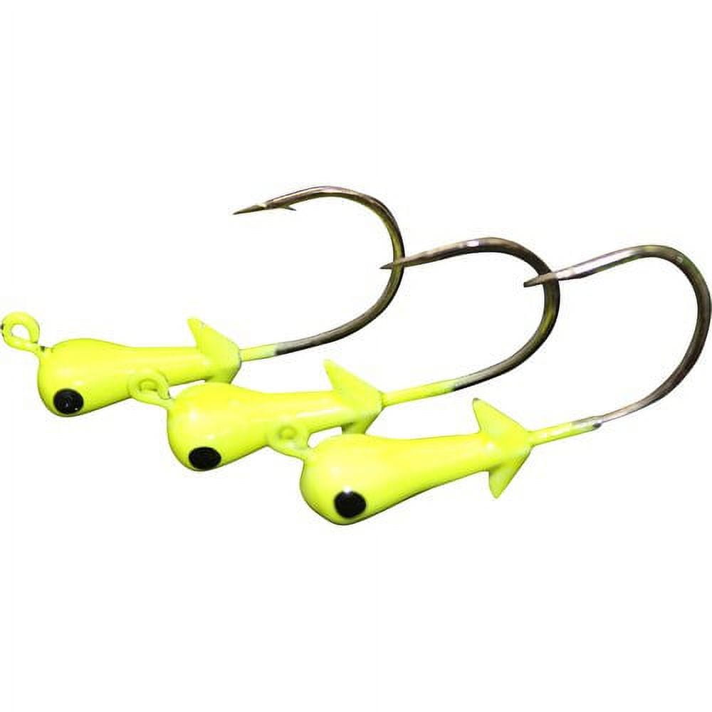 Tsunami Boxing Glove Jig Head , Chartreuse, 3/8 oz