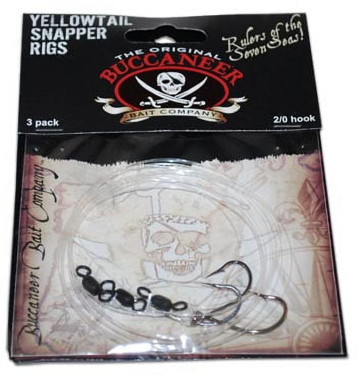 Tsunami Buccaneer Circle Hook Mono Fishing Rig – 2/0