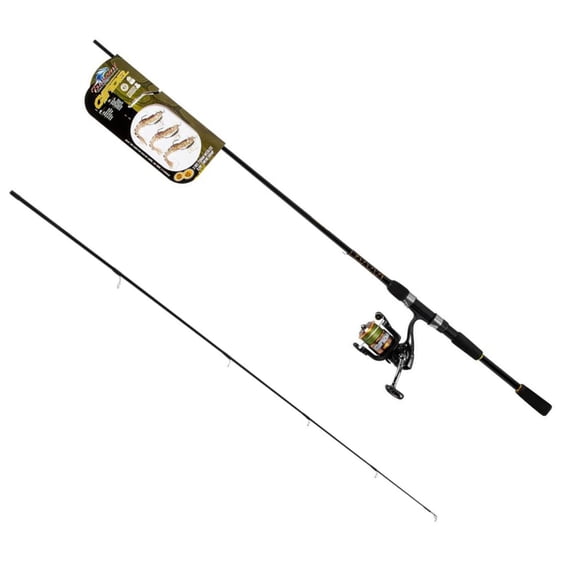 Tsunami Citadel II Fiberglass Fishing Combo 7' Shrimp Rod & Reel