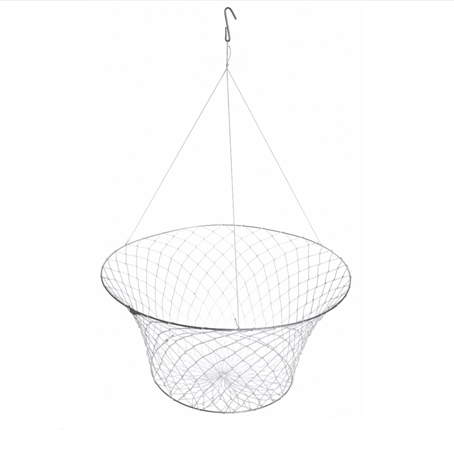 Tsunami Double Ring Crab Net 17" x 17" with Cotton Mesh - Saltwater Grade