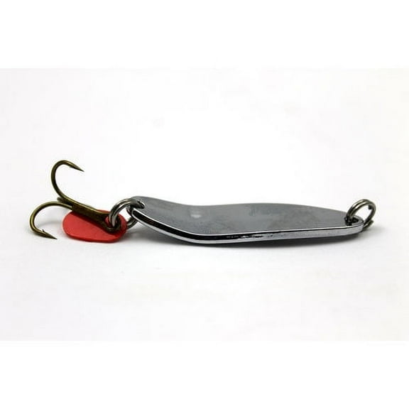 Tsunami Flash Spoon Fishing Lure, Chrome, 1/2 oz