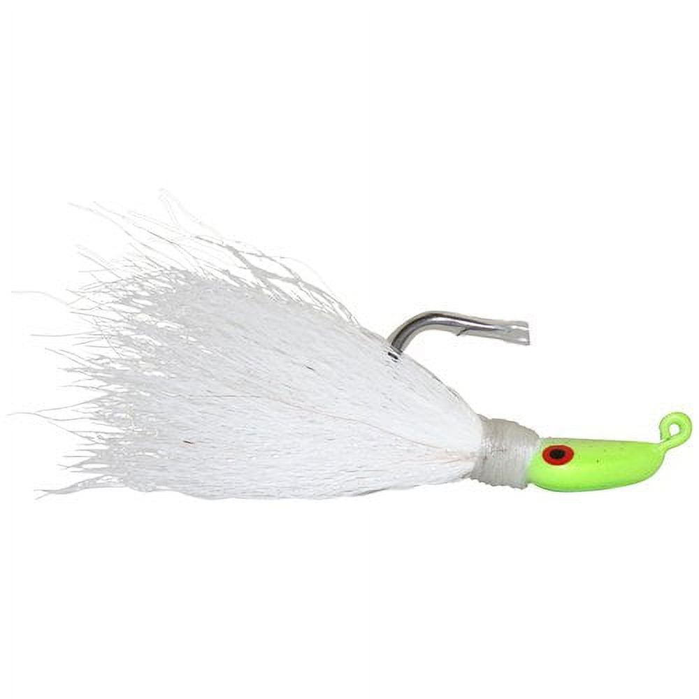 Tsunami Flats Jig Fishing Lure – Chartreuse/White – 1/4 oz