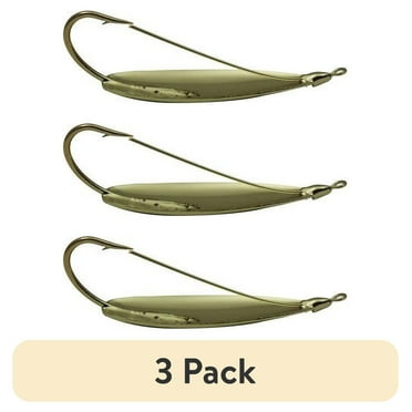 (3 pack) Tsunami Lite Flash Spoon , Gold, 1/2 oz