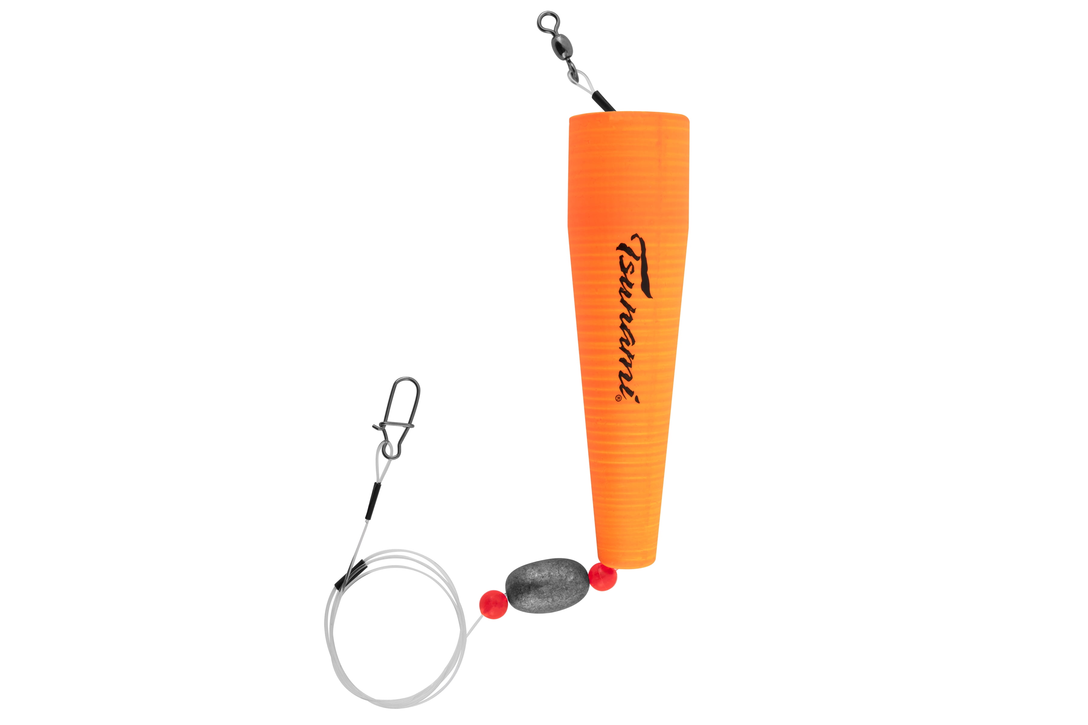 Tsunami Popping Float Rig 5'' – Bi-Color, Weighted for Casting