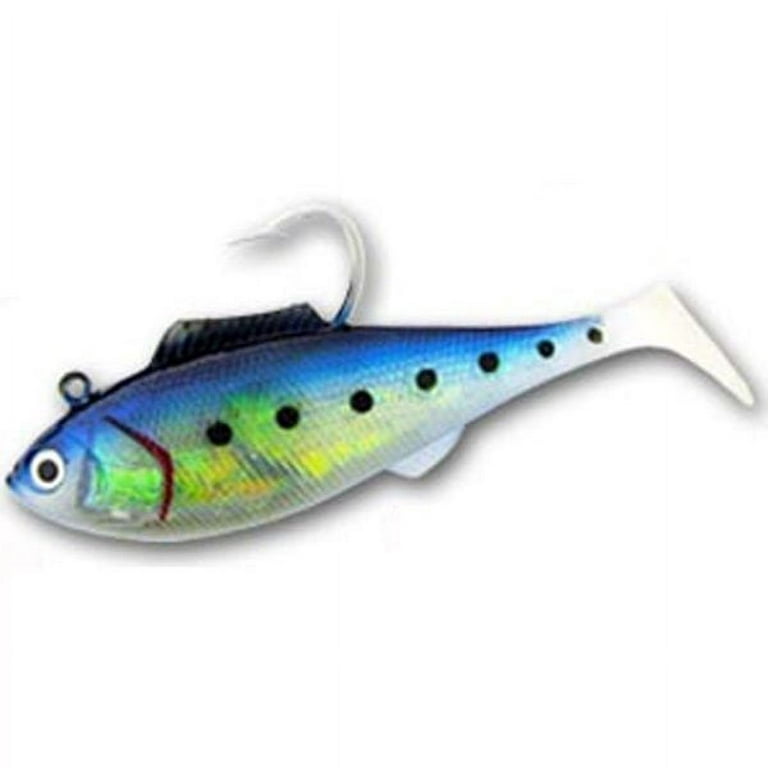 Tsunami Pro Heavy Deep Swim Shad Holo Swim Bait 6.5 SS65D Blue