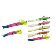 Tsunami 6" Squid Fishing Lure Glow Fleck