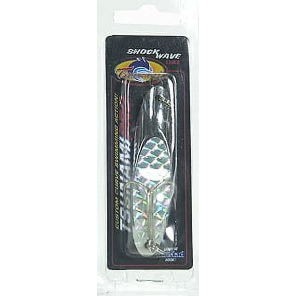 Tsunami Pro Shockwave Spoon Fishing Lure 2 oz Chrome and Silver