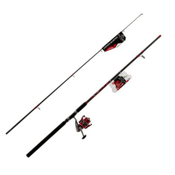 Tsunami Rigged N Ready Fishing Combo 9' Medium Heavy Striper & Bluefish