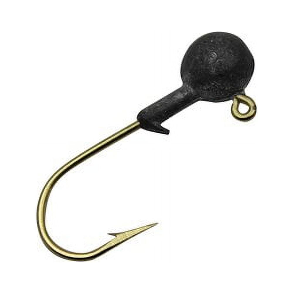 Tsunami Round Head Jig Fishing Lure – Unpainted, 3/8 oz.