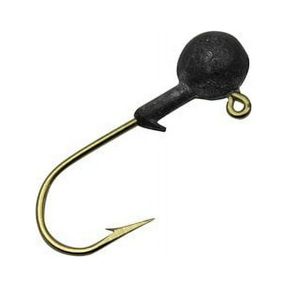 Tsunami Round Head Jig Fishing Lure Unpainted, 3/8 oz.