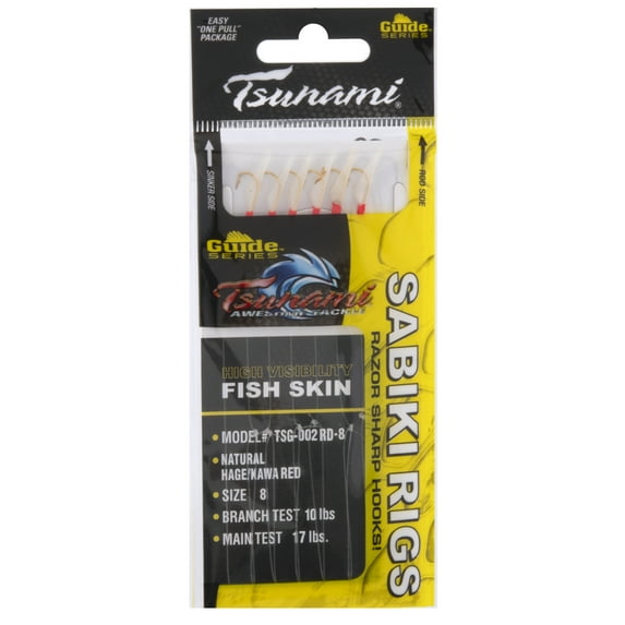 Tsunami Sabiki Rig Fishing Lures with Hooks