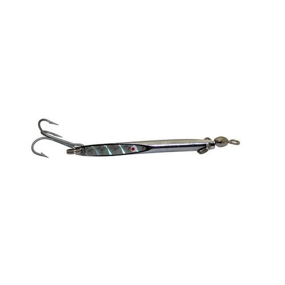 Tsunami Slimwave 3/4 oz. Spoon Fishing Lure Chrome Silver Prism