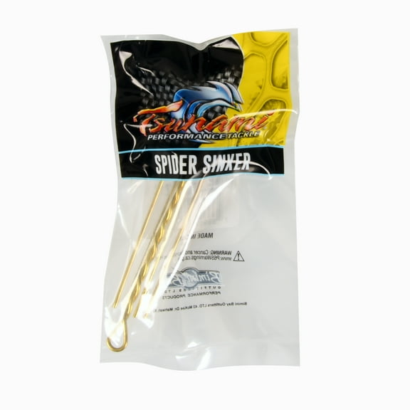 Tsunami Spider Sinker Fishing Weight, 6 oz, Metal Prongs