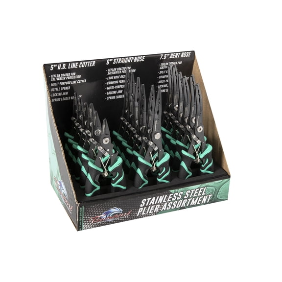 Tsunami Stainless Steel Assorted Fishing Plier Set, 3-Piece