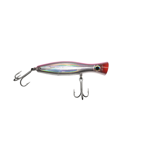 Tsunami Surface Blaster Popper 4 3/4" TSPSB15-216 Pink Back Silver