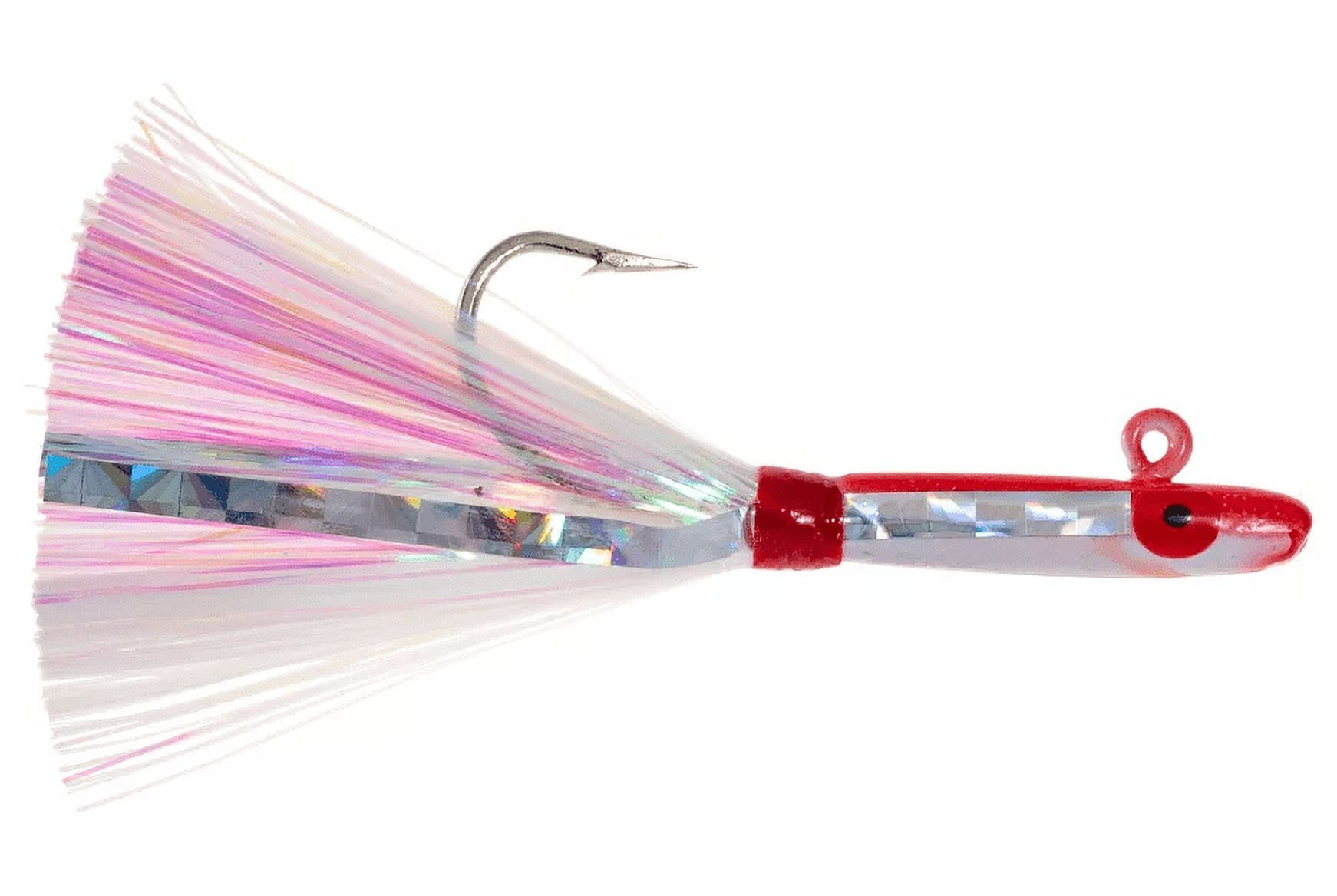 Tsunami TSGM38-RW Glass Minnow Lure, 3, 3/8oz, Red/White