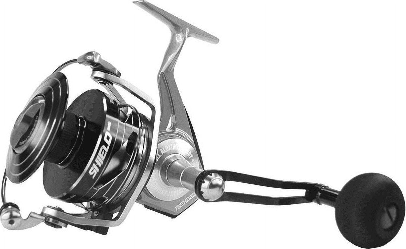 Tsunami TSSHD8000 Shield 8000 Saltwater Sealed Surf Spinning Reel 65lb  300yd 