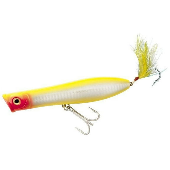 Tsunami TSTP7XD-223 Talkin Pencil Popper 7" XD Distance Lure Yellow Red Head
