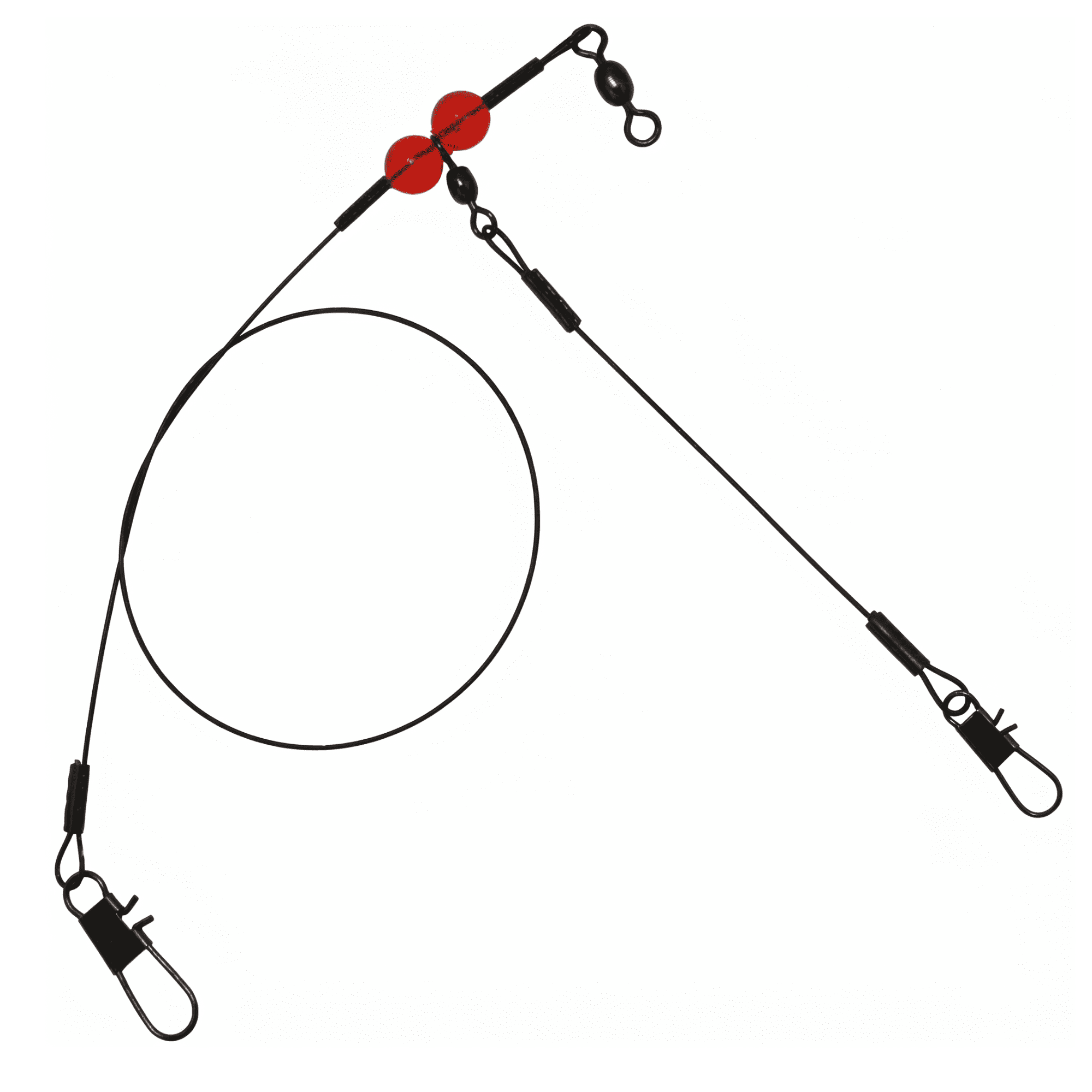 Tsunami Terminal Gulf Steel Fishing Rig 1-Drop – Heavy-Duty Bottom Rig