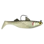 Tsunami Tidal Pro Mullet Fishing Lure 3.5" – Black Mullet, 2‑Pack