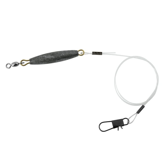 Tsunami Weighted Trout Fishing Rig – Monofilament Leader 36" 30 lb.