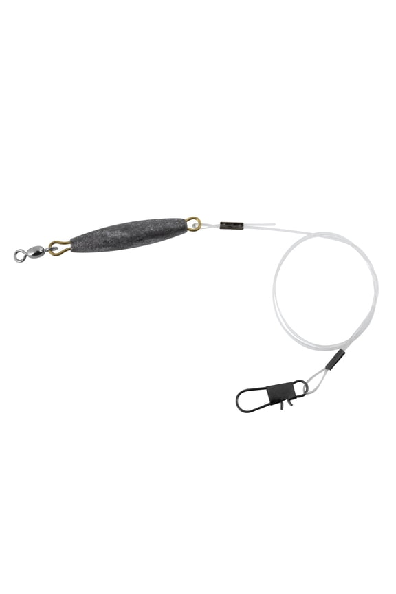 Weighted Trout Fishing Rig  36" Monofilament Leader, 30 lb. Test