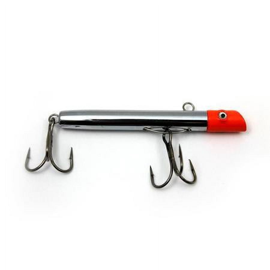 Tsunami Zig Jig Pro Slim 1oz. Red Head/Chrome/Red Hook