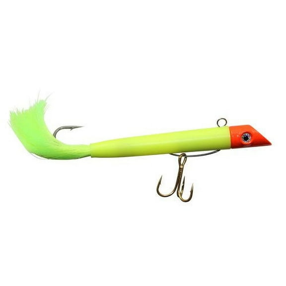 Tsunami Zig Jig Pro Fishing Lure - Red Head/Chartreuse, 1 oz.