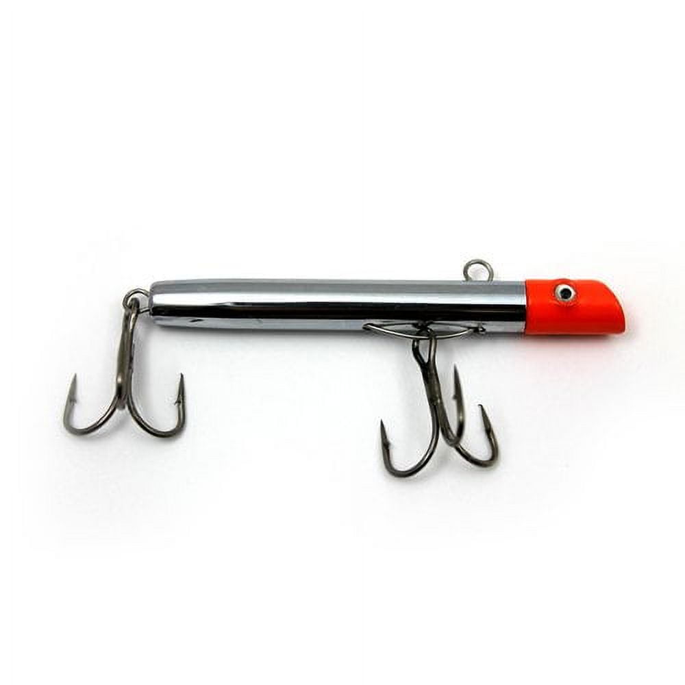 Tsunami Zig Jig Pro Sinking Fishing Lure 7/8 oz. – Red Head Chrome