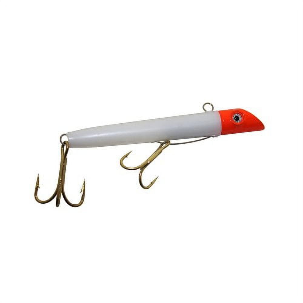 Tsunami Zig Jig Pro Sinking Twitch Bait 1 oz Red Head White