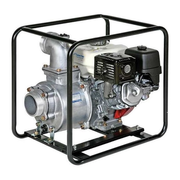 Tsurumi 3" 5.5 HP Honda Powered Centrifugal Dewatering Pump TE3-80HA