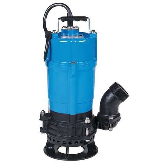 Tsurumi 2" 3/4 HP Heavy Duty Submersible Trash Pump HSD2.55S-63 (115V)