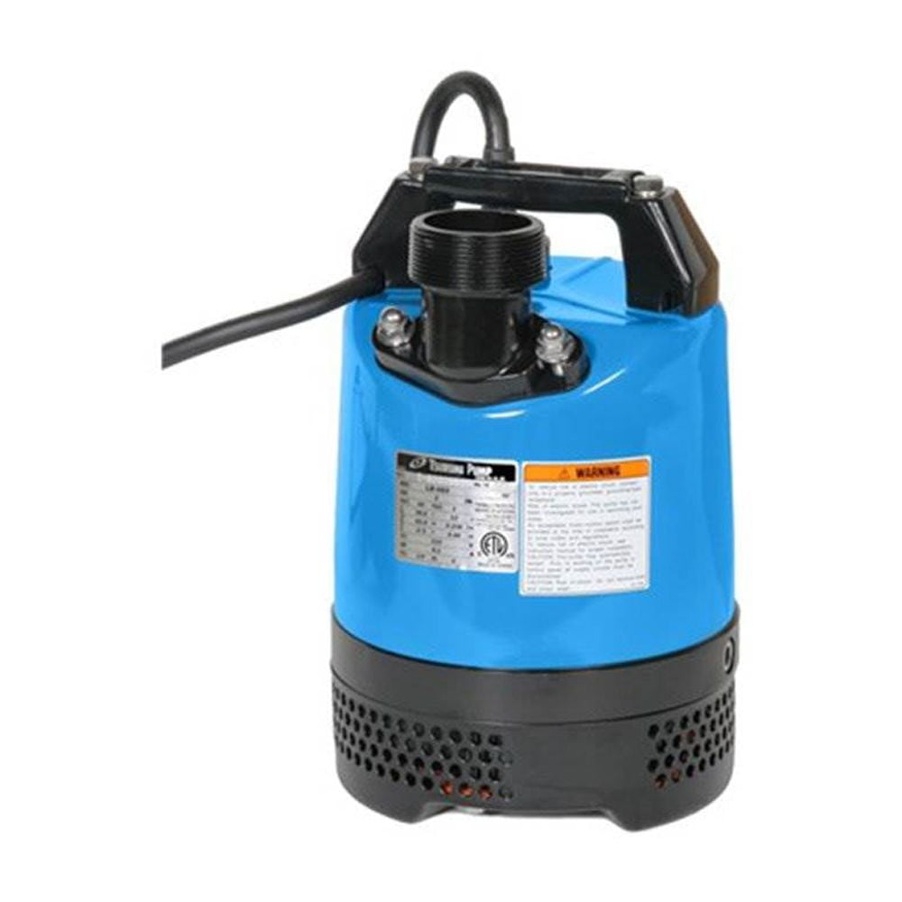 Tsurumi Blue 2/3 HP Submersible Dewatering Pump with 32ft Cord