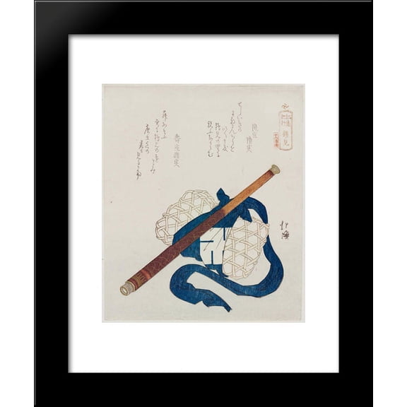 Tsurumi, from the series Souvenirs of Enoshima 20x24 Framed Art Print by Toyota Hokkei