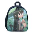 thumbnail image 1 of Tsuyu Asui Backpack Cute Print Daypack Lightweight Casual Backpack Travel Hiking Backpacks, 1 of 6