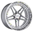 thumbnail image 1 of Tsw Ascari 20X10.5 5X114.3 40Et 76.1Cb Silver W/ Mirror Cut Face & Lip Wheel, 1 of 3