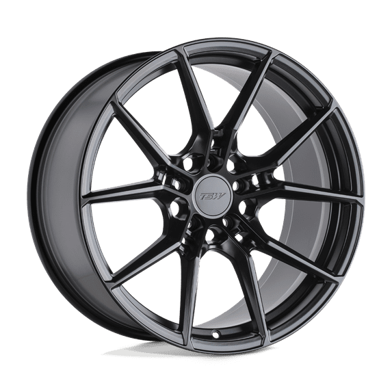 Tsw Neptune 18X8 5X108 40Et 72.1Cb Semi Gloss Black Wheel