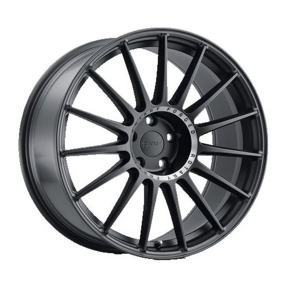 Tsw Paddock 20X9 5X120 35Et 66.56Cb Semi Gloss Black W/ Machined Tinted Ring Wheel