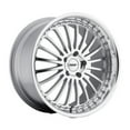 thumbnail image 1 of Tsw Silverstone 17X8 5X120 20Et 72.1Cb Silver W/ Mirror Cut Face & Lip Wheel, 1 of 3