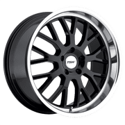Tsw Tremblant 20X10 5X120 25Et 76.1Cb Gloss Black W/ Mirror Cut Lip Wheel