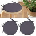 thumbnail image 1 of Tswift 2Pcs Round Seat Cushions Dining Chair Cushions Round Diameter 30Cm, Round Garden Chair Pads Seat Cushion for Outdoor Bistros Stool Patio Dining Room, 1 of 6