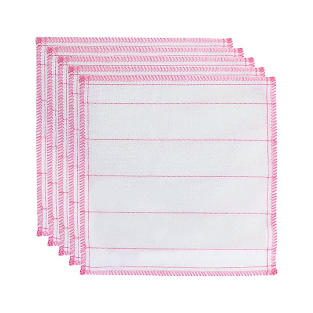 Tswift 5/10/20/30PC Wood Fiber Dish Towel Kitchen Cleaning Cloth Rag ...
